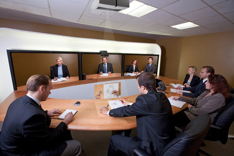 Telepresence Videokonferenzraum